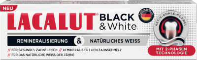 Zubná Pasta Lacalut - Black&White