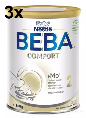 BEBA COMFORT 2 HM-O 3x800 g (nová)