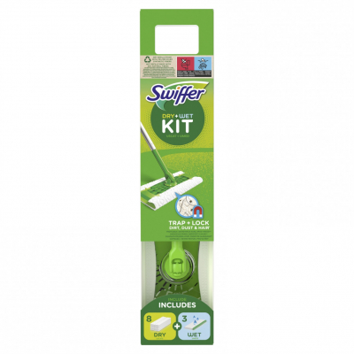 Swiffer Dry + Wet Kit 8+3 ks