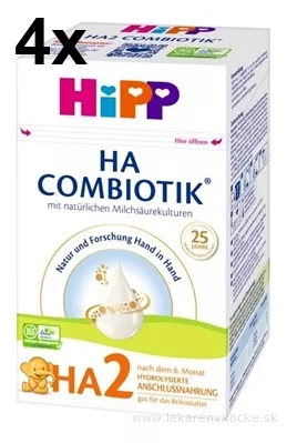 HiPP HA 2 COMBIOTIK (inov.2023) 4x600 g