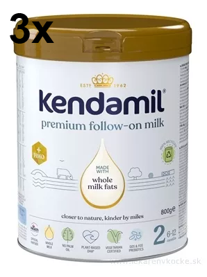 Kendamil Premium 2 HMO+ (800 g) 3x