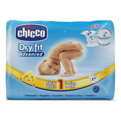 Chicco Plienky Newborn 2-5kg 27 ks