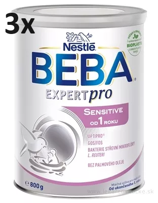 BEBA EXPERTpro SENSITIVE od 1roku 3x800 g