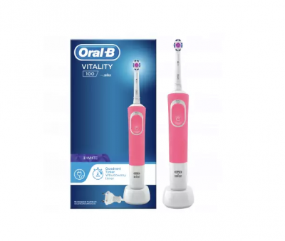 Oral-B Elektrická kefka Vitality 100 Pink 3D Pink